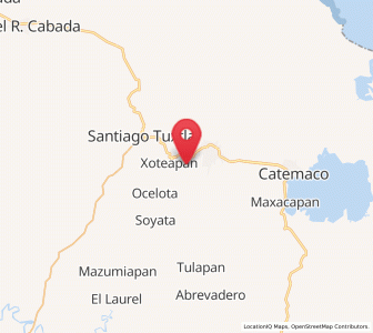 Map of Texalpan de Arriba, Veracruz