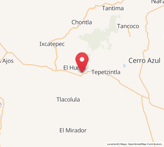 Map of Tierra Blanca, Veracruz