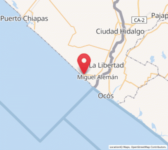 Map of Tierra y Libertad, Chiapas
