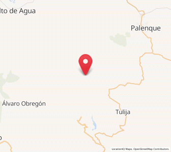 Map of Tioquipa el Bascán, Chiapas