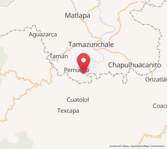 Map of Tixcuayuca, San Luis Potosí