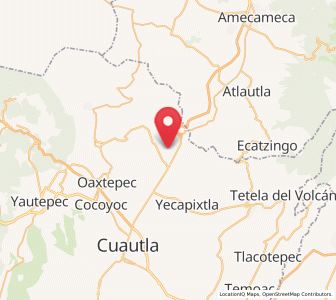 Map of Tlaltetelco (San Miguel Tlaltetelco), Morelos