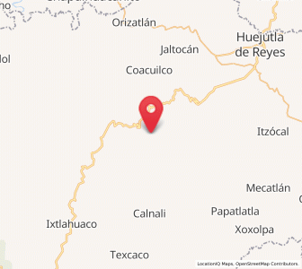 Map of Toctitlán, Hidalgo