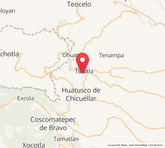 Map of Totolapa (Cruz Verde), Veracruz