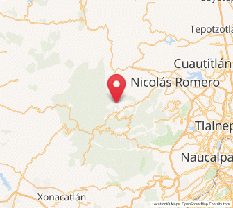 Map of Transfiguración, México
