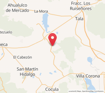 Map of Trapiche de Abra, Jalisco