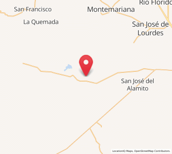 Map of Trujillo, Zacatecas