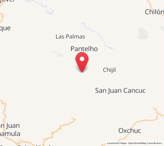 Map of Tzeltal, Chiapas
