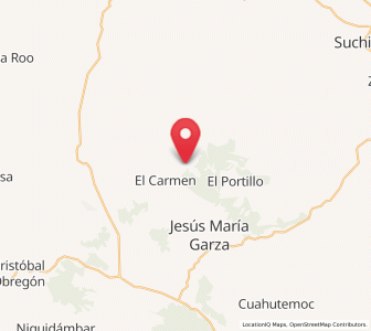 Map of Unión y Progreso, Chiapas