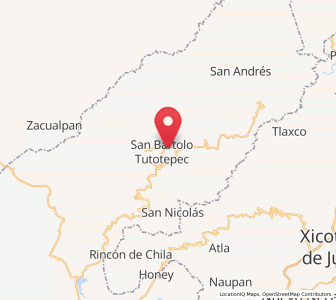 Map of Valle Verde, Hidalgo