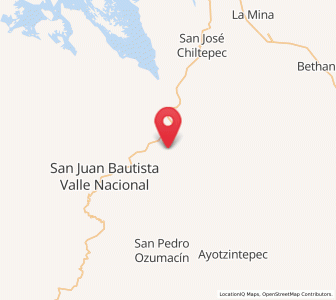 Map of Vega del Sol, Oaxaca