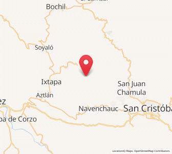 Map of Yalchitom, Chiapas