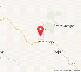 Map of Yok Pokitiok, Chiapas