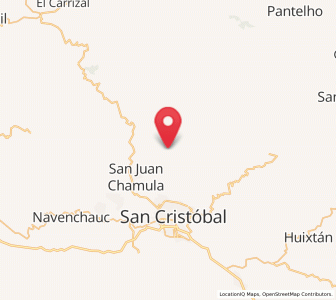 Map of Yutniotic, Chiapas