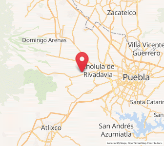 Map of Zacapechpan, Puebla