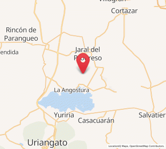 Map of Zempoala, Guanajuato