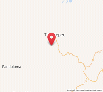 Map of Zopilostoc, Guerrero