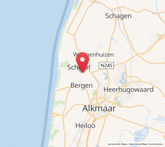 Map of Aagtdorp, North Holland