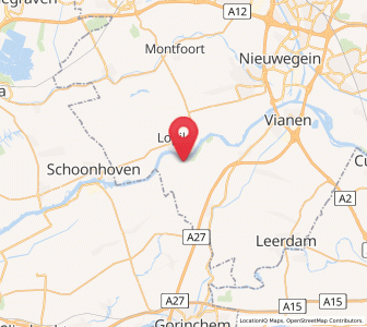 Map of Ameide, Utrecht