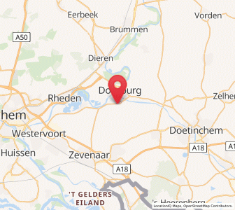 Map of Angerlo, Gelderland