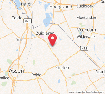 Map of Annen, Drenthe