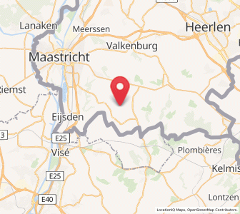 Map of Banholt, Limburg