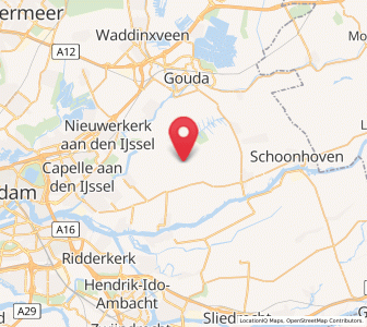Map of Berkenwoude, South Holland