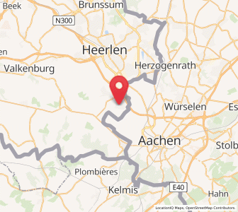 Map of Bocholtz, Limburg