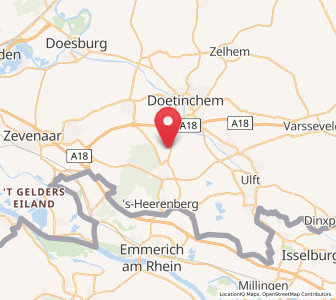 Map of Braamt, Gelderland