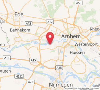 Map of Driel, Gelderland