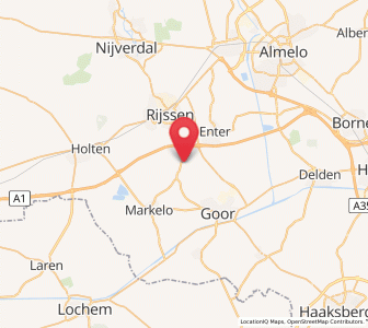Map of Elsen, Overijssel