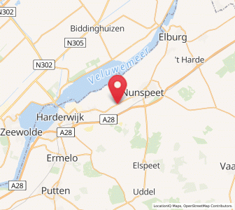 Map of Hulshorst, Gelderland