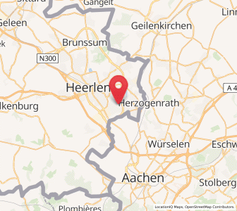 Map of Kaalheide, Limburg