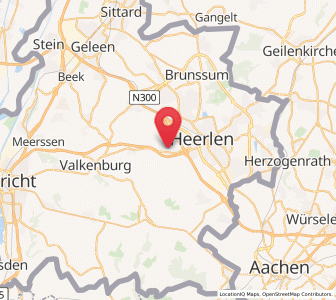 Map of Kunrade, Limburg