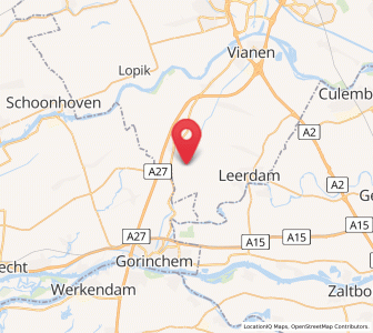 Map of Nieuwland, Utrecht