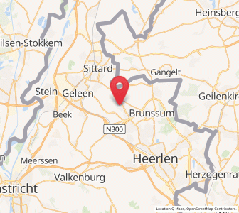 Map of Oirsbeek, Limburg