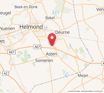 Map of Ommel, North Brabant
