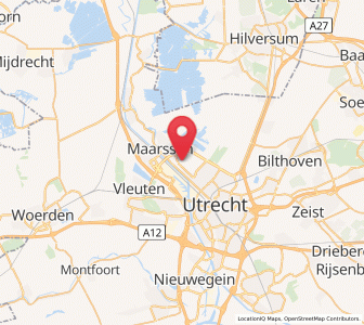 Map of Oud-Zuilen, Utrecht