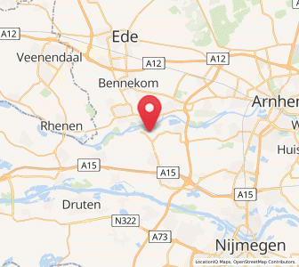Map of Randwijk, Gelderland