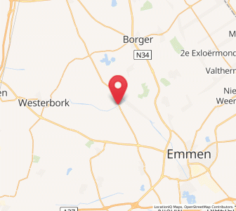 Map of Schoonoord, Drenthe