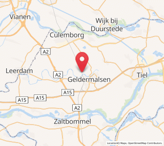 Map of Tricht, Gelderland
