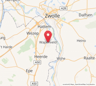 Map of Wapenveld, Gelderland