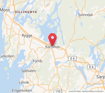 Map of Karlshus, Viken