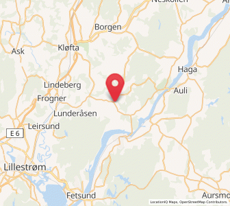 Map of Lørenfallet, Viken