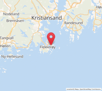 Map of Skålevik, Agder