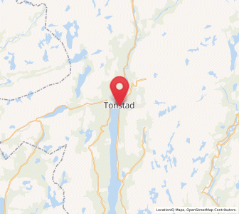 Map of Tonstad, Agder