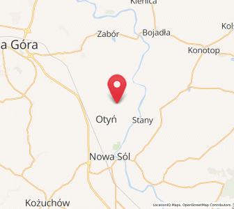 Map of Bobrowniki, Lubusz