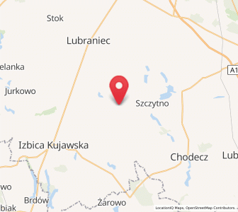 Map of Boniewo, Kujawsko-Pomorskie