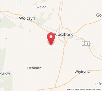 Map of Borkowice, Opole Voivodeship