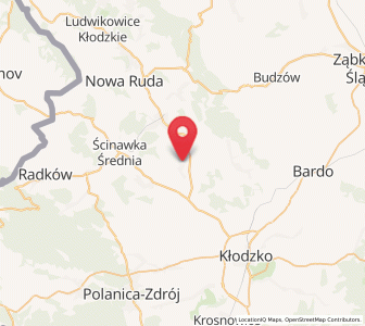 Map of Eckersdorf, Lower Silesia